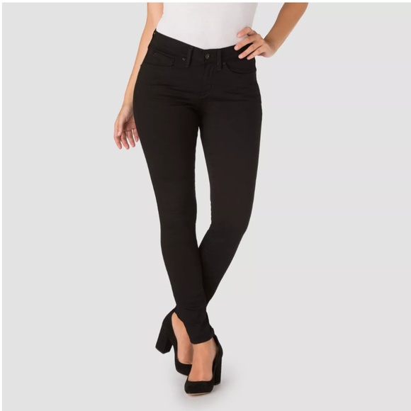 Denizen from Levis Black Skinny Curvy Jeans - Picture 1 of 6